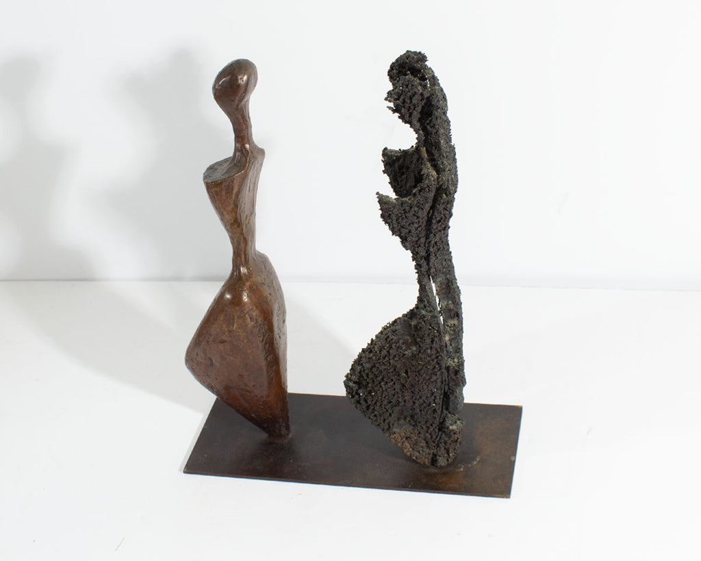 Robert X. Holmes Signed “Emerging” Limited Edition Bronze Sculpture