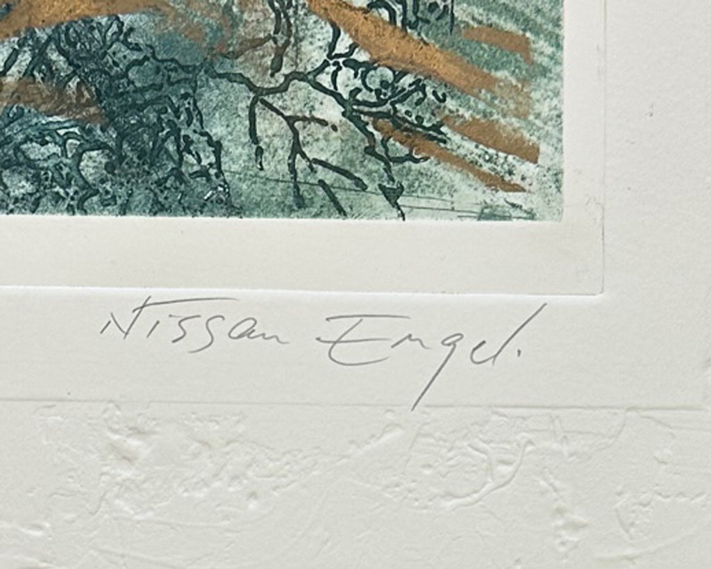 Nissan Engel Signed “Beethoven’s 5th Symphony” Limited Edition Embossed  Aquatint