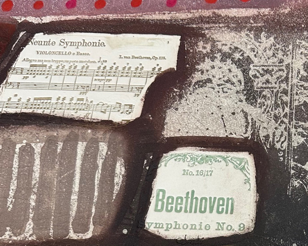 Nissan Engel Signed “Beethoven’s 9th Symphony” Limited Edition Aquatint