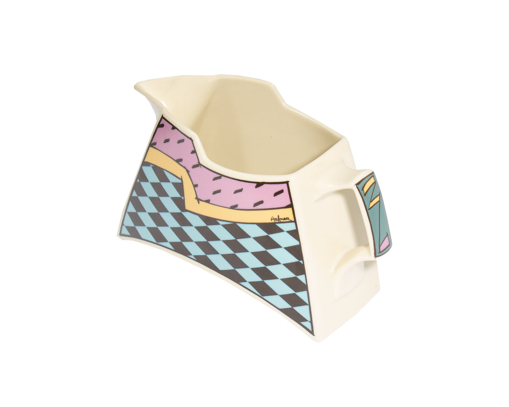 Dorothy Hafner Rosenthal “Flash” Postmodern Ceramic Gravy Boat
