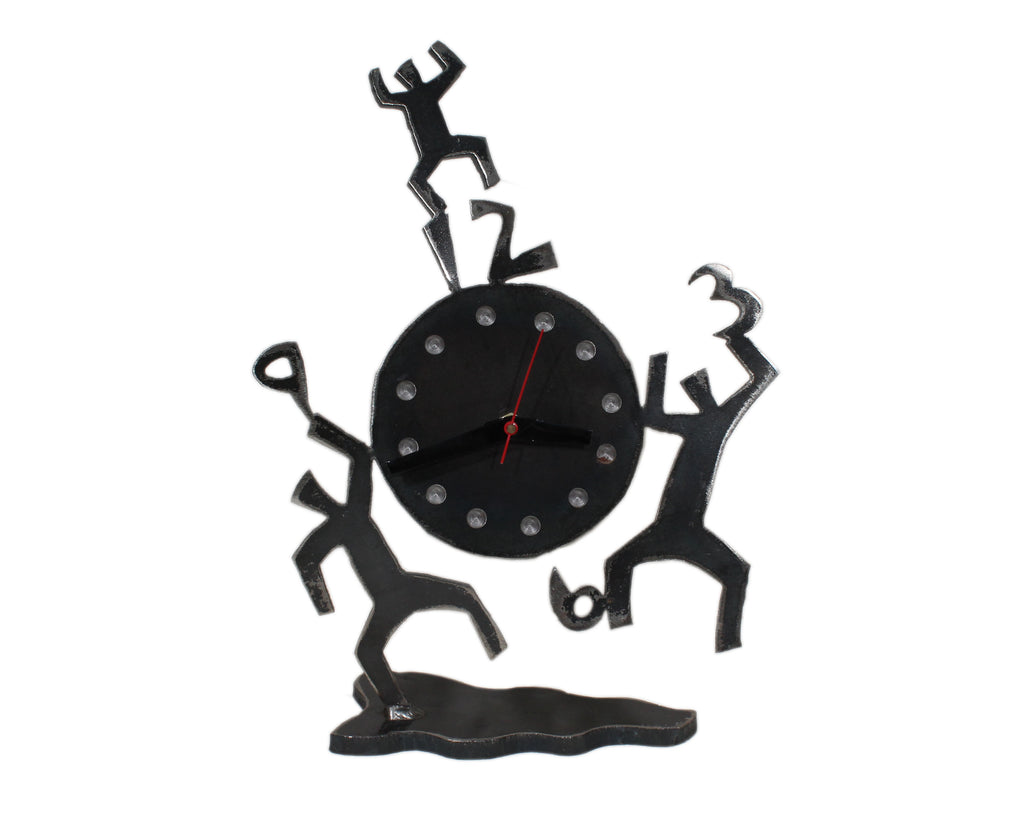 Keith Haring Style 1995 Metal Pop Art Clock