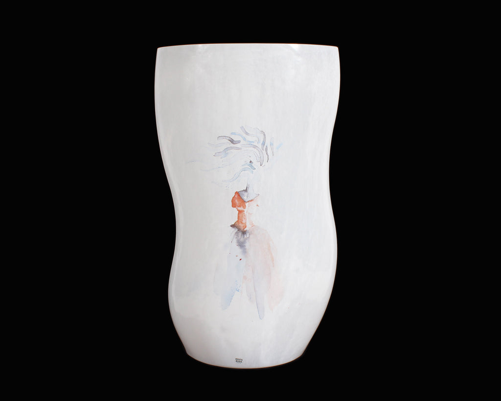 Kjell Engman for Kosta Boda "Catwalk" Glass Vase