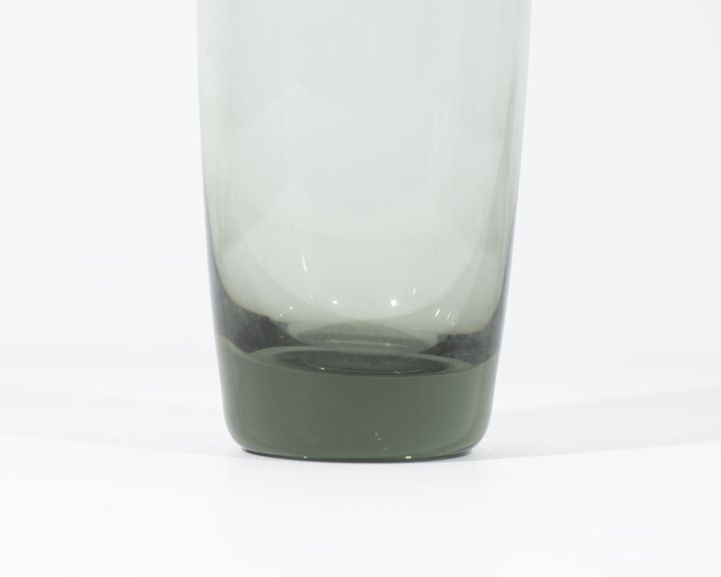 Per Lutken Holmegaard Gray Glass Vase