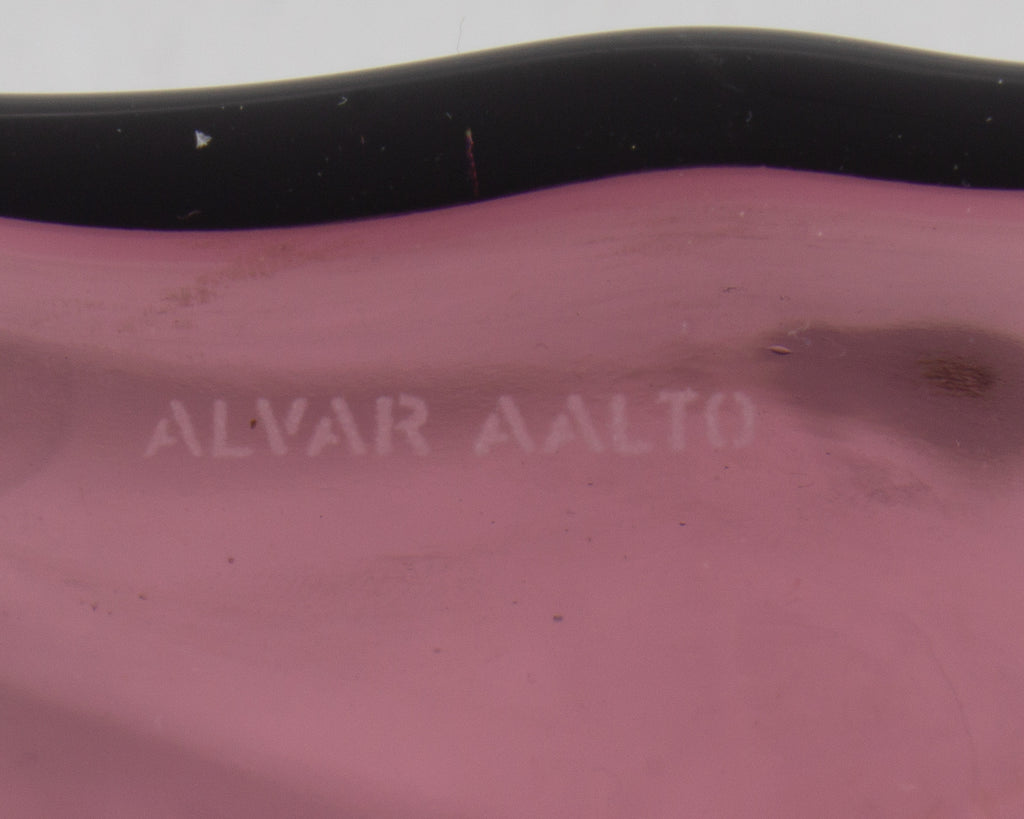 Alvar Aalto Finland Amethyst Glass Vase