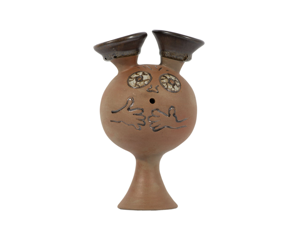 Designs West California Pottery Ceramic Beastie Critter Vase