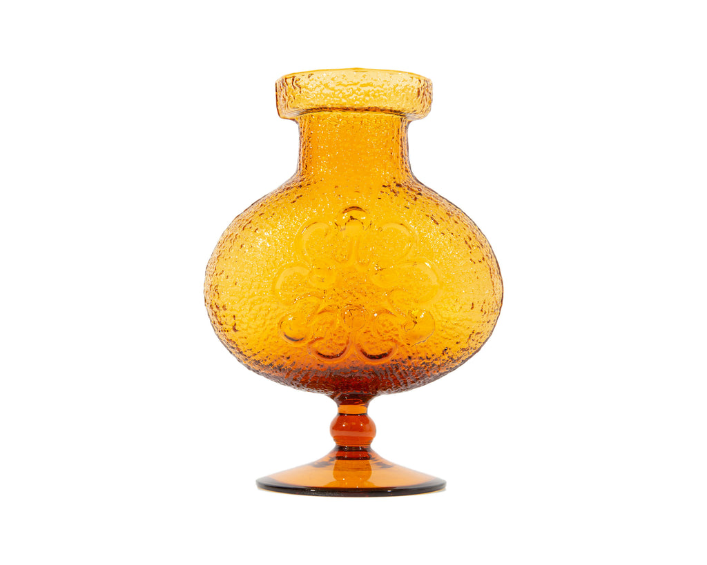 Wayne Husted Signed Stelvia “Antigua” Glass Italian Vase