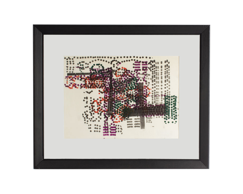 Paul Chidlaw Abstract Serigraph Print