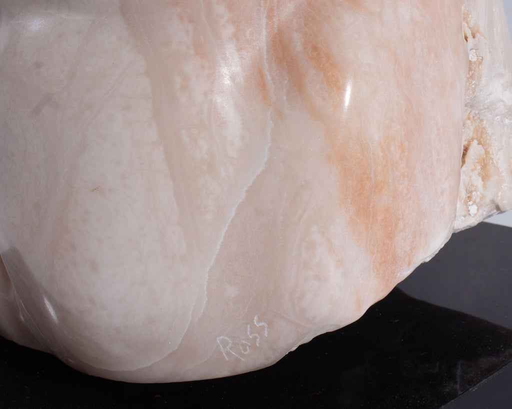 Bryan Ross Signed Stone Sculpture of a Torso