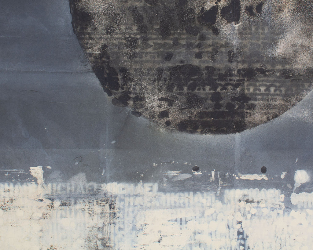 Michael Baum Abstract Mixed Media Painting