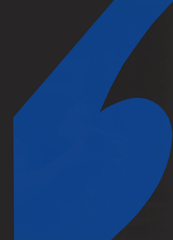 Ellsworth Kelly 1958 Lithograph from Derriere le Miroir, No. 110