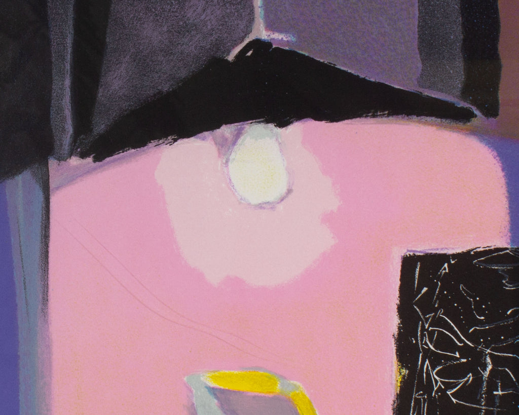 Marcel Mouly Signed Limited Edition Abstract Still Life Lithograph