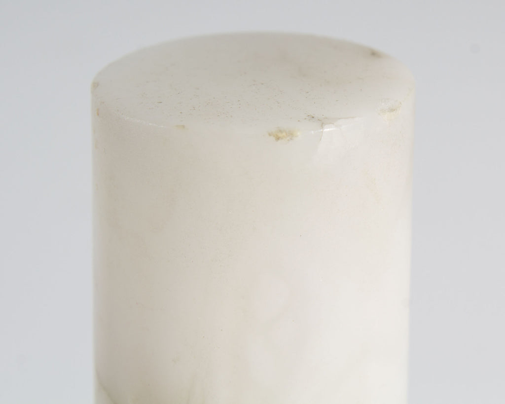 Vintage Italian Alabaster Stone Table Lamp