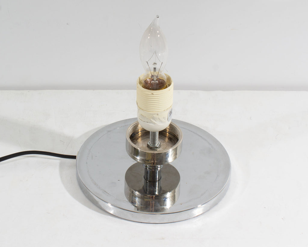 Vintage Glass Egg Table Lamp