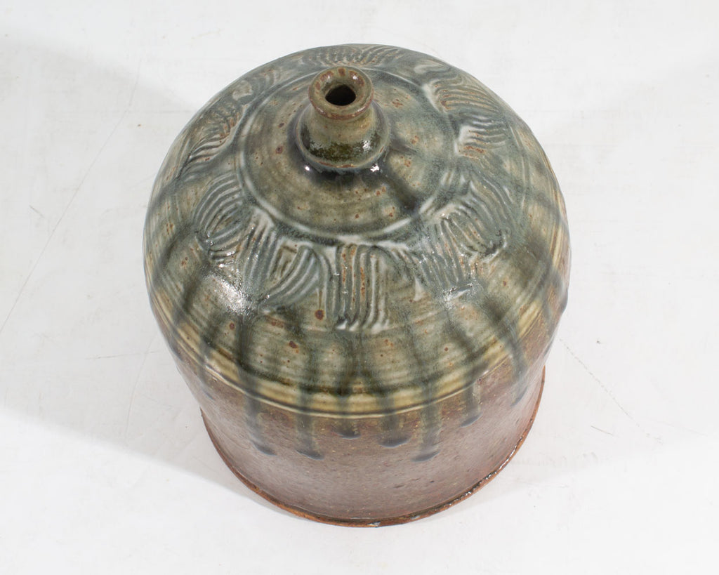 June Skowronski Onesti Signed Studio Pottery Vase