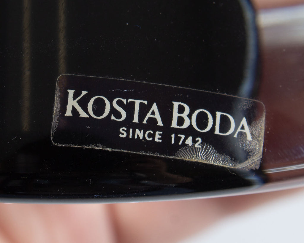 Bertil Vallien Kosta Boda Atelier Glass Paperweight