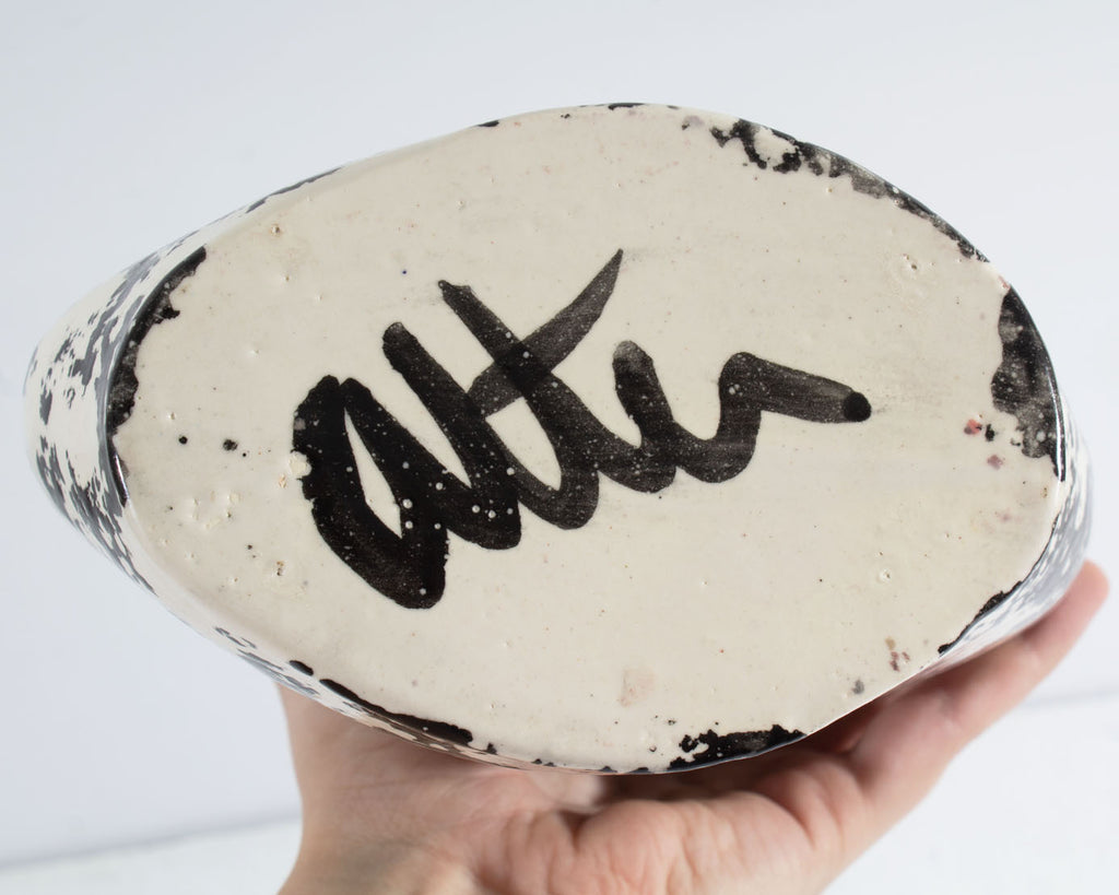 Alten Signed Studio Pottery Vase