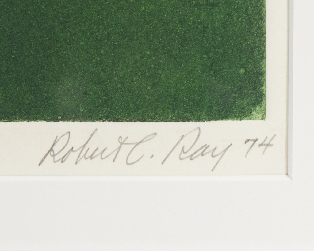 Robert Ray Signed 1974 “Hodaka” Limited Edition Abstract Aquatint