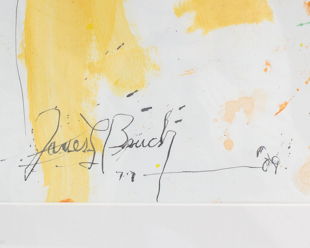 James L. Bruch Signed 2009 Mixed Media Drawing