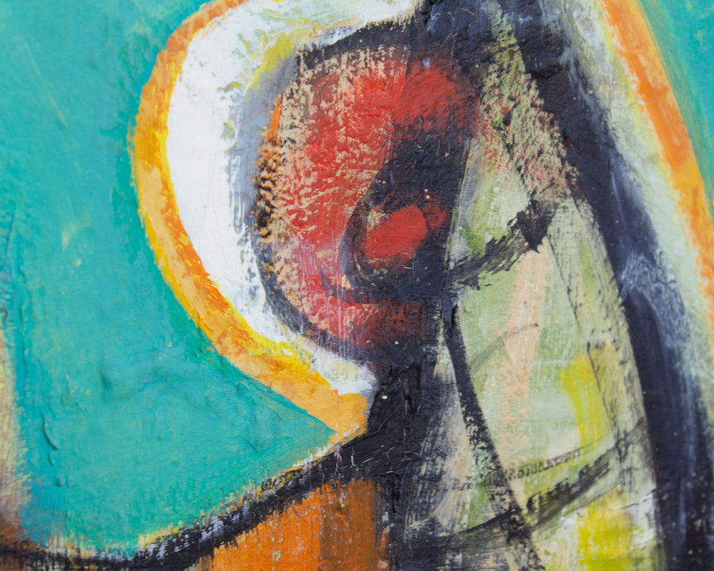 Abstract Oil on Canvas Painting by James L. Bruch