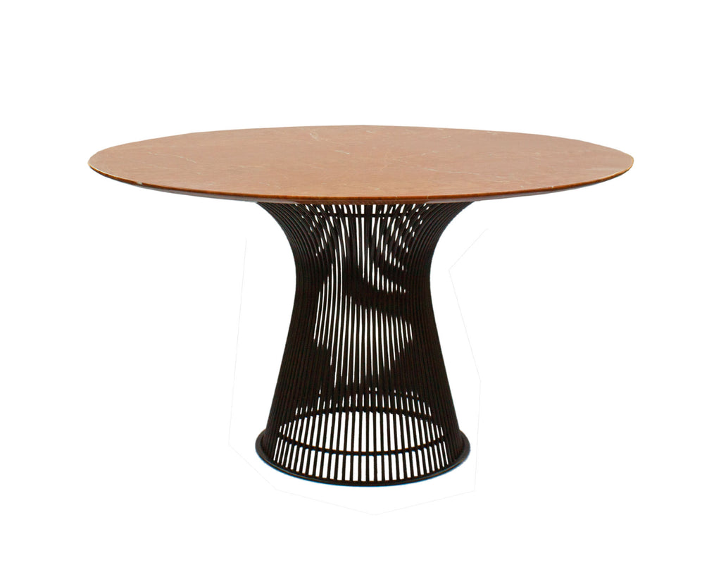 Warren Platner Knoll Marble Top Dining Table