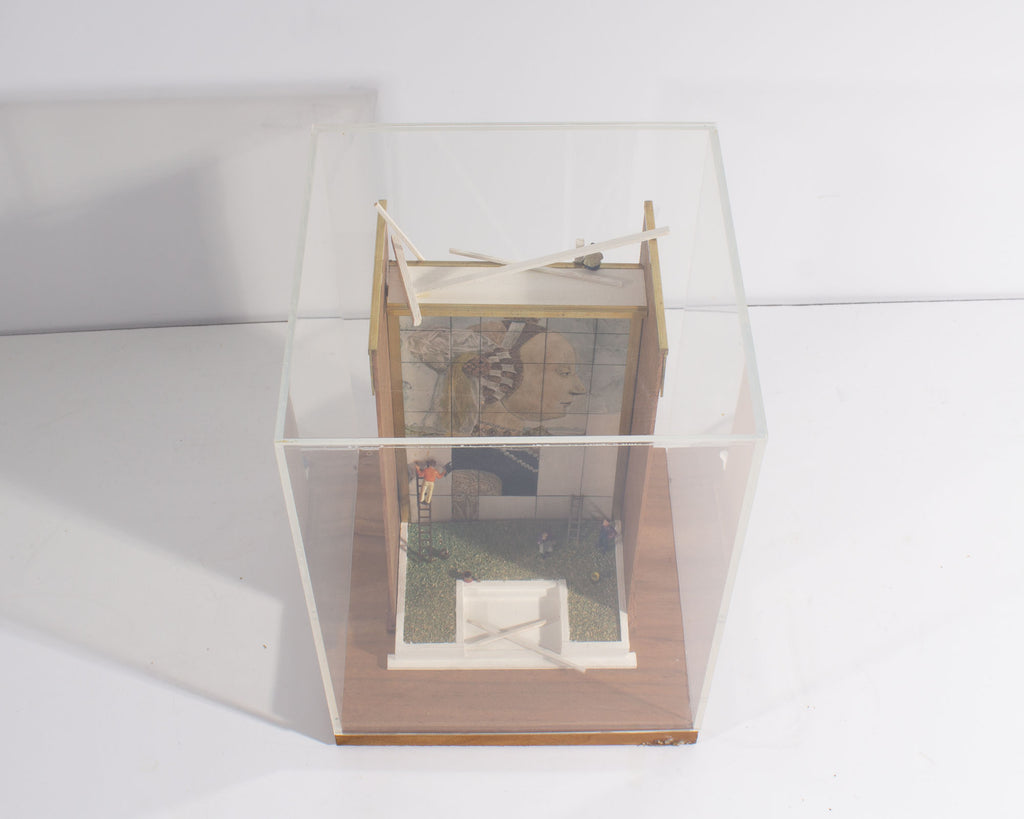 Gerald G. Boyce 1980s “Battista Sforza” Miniature Diorama Maquette