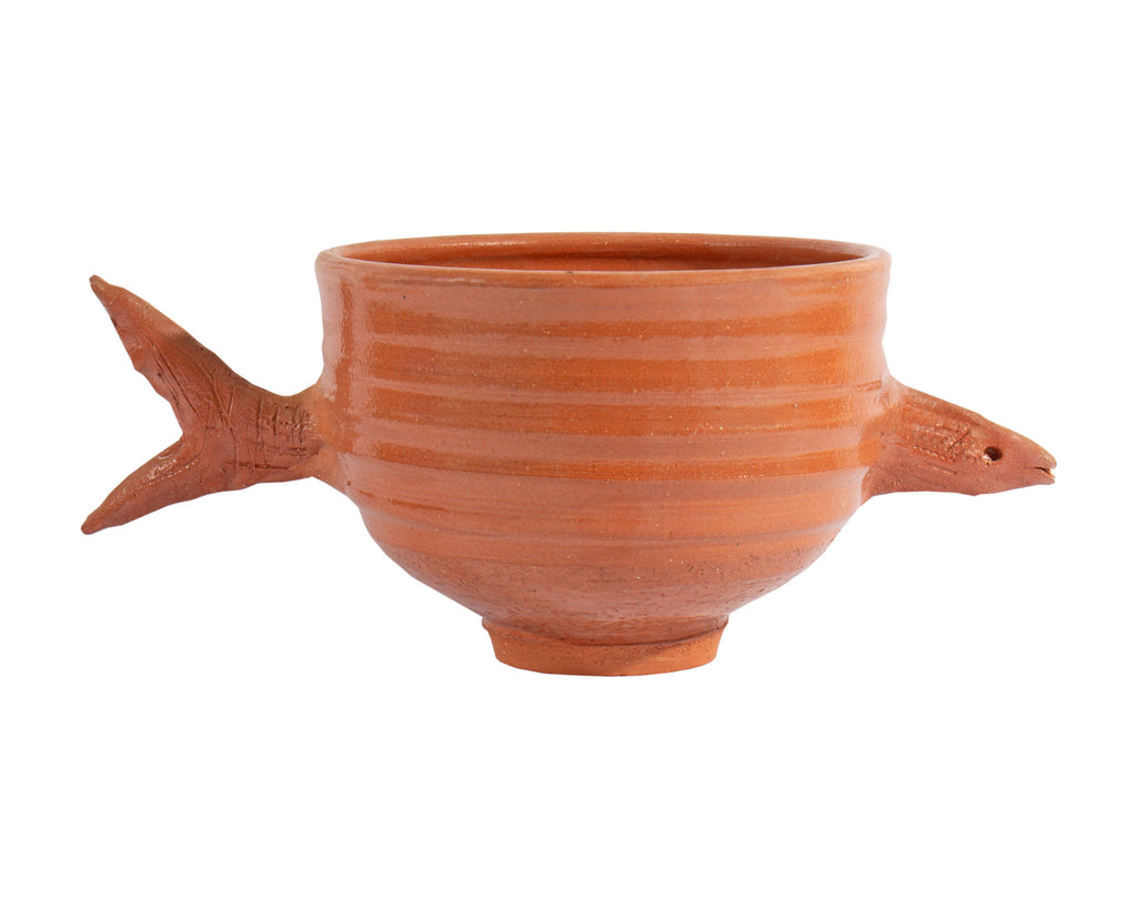 June Skowronski Onesti Studio Pottery Fish Bowl or Planter