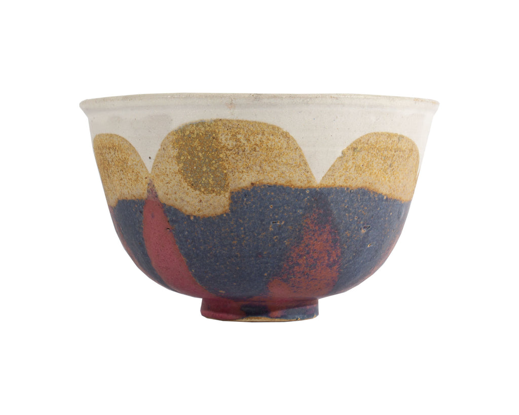 Vintage Signed Organic Modern Studio Pottery Bowl