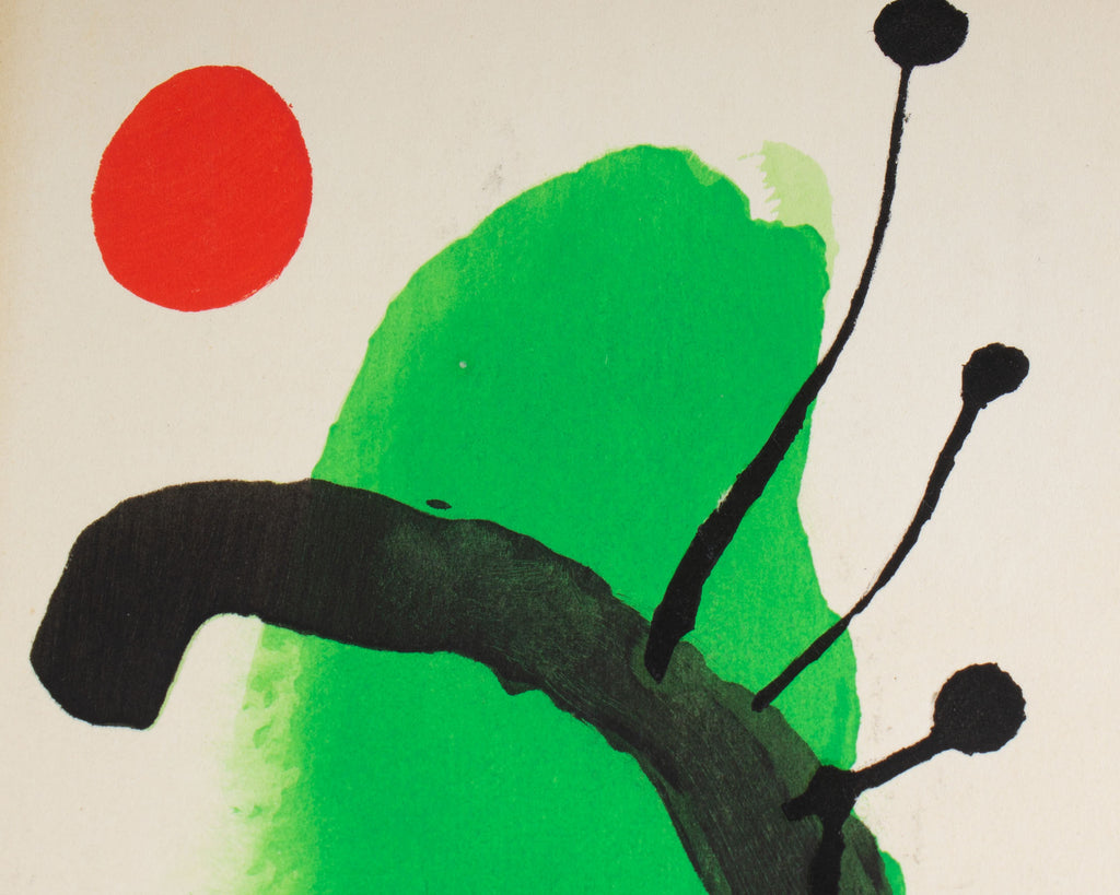 Joan Miró “Bois graves pour un poeme de Paul Eluard” Book with Pochoirs and Collotypes