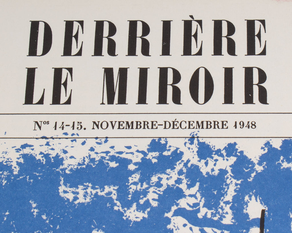 Joan Miró 1948 “Derriére le Miroir” Nos. 14/15 Magazine