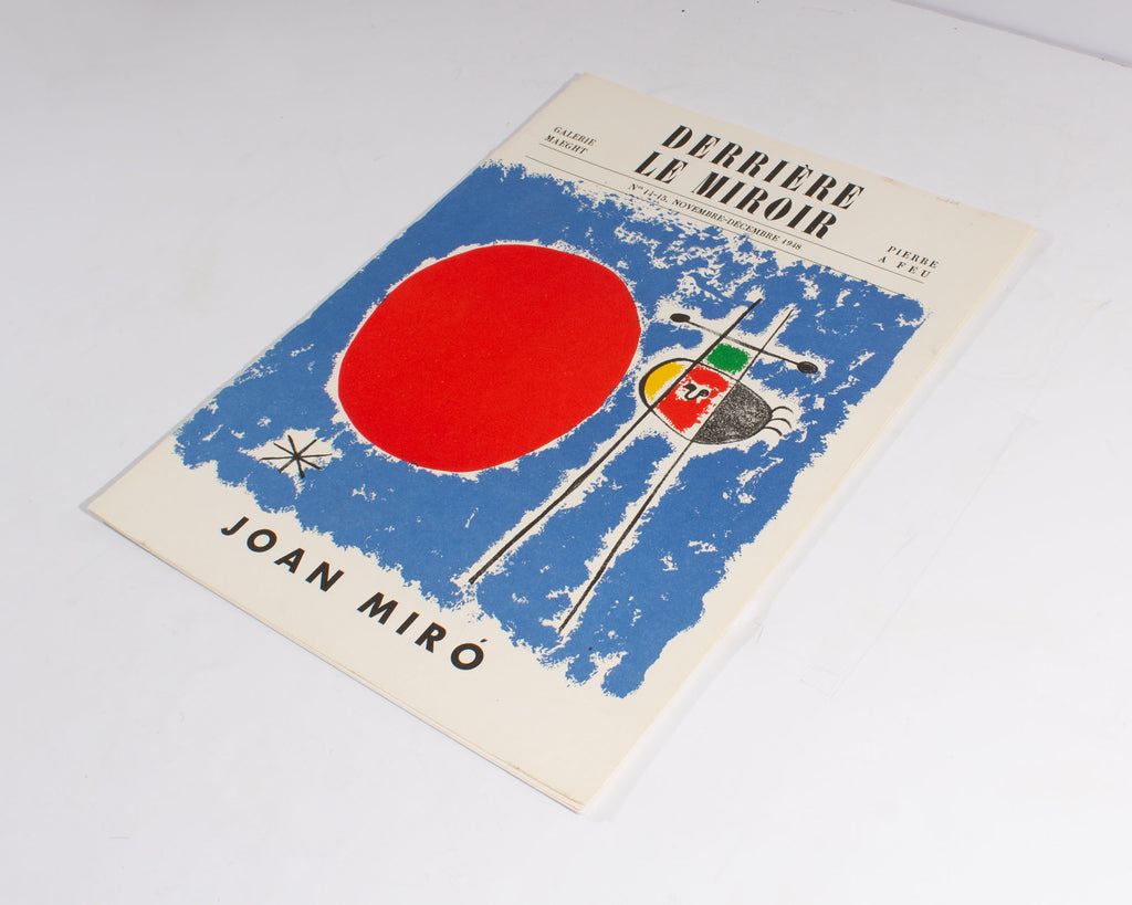 Joan Miró 1948 “Derriére le Miroir” Nos. 14/15 Magazine