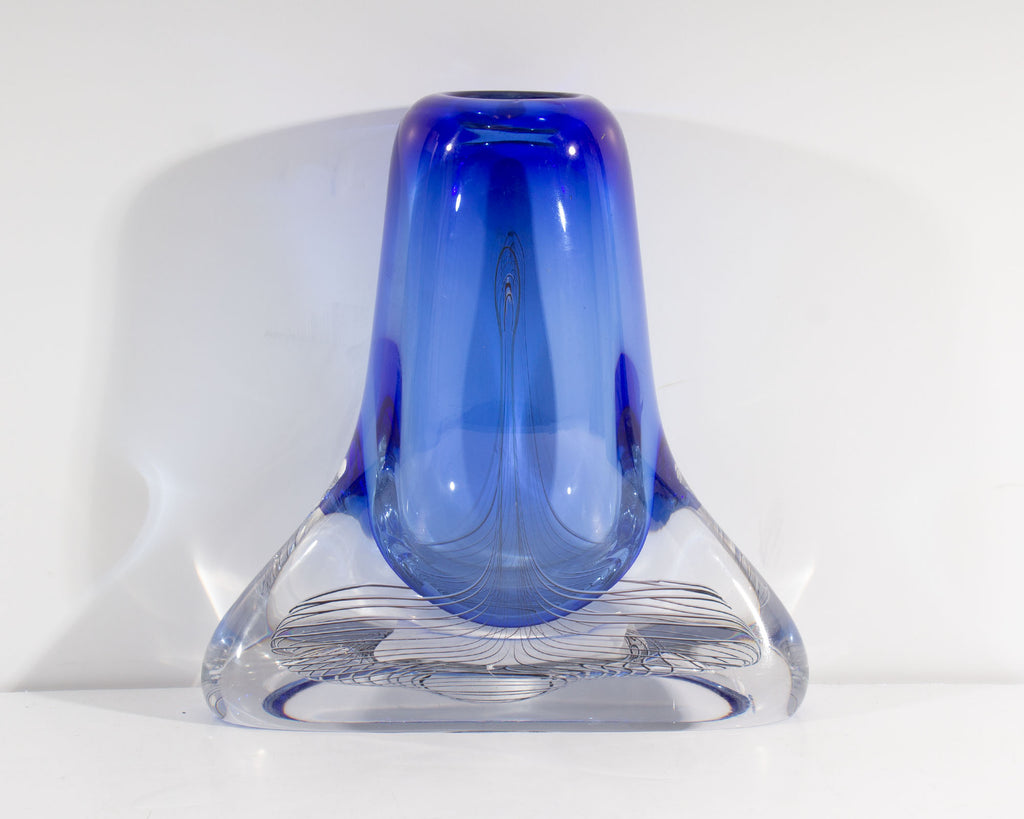 Marian Pyrcak Signed Art Glass Vase