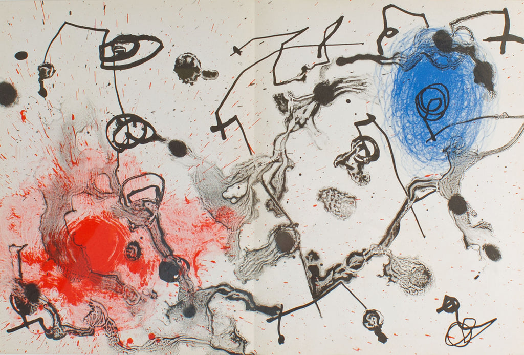 Joan Miró 1961 Lithograph from “Miró: 1959-1960”