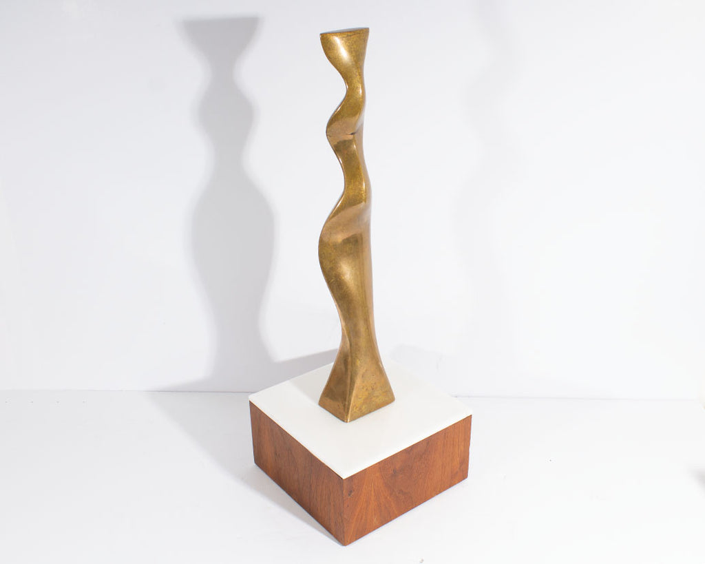 Joseph Burlini Signed 1980 Limited Edition Bronze Sculpture