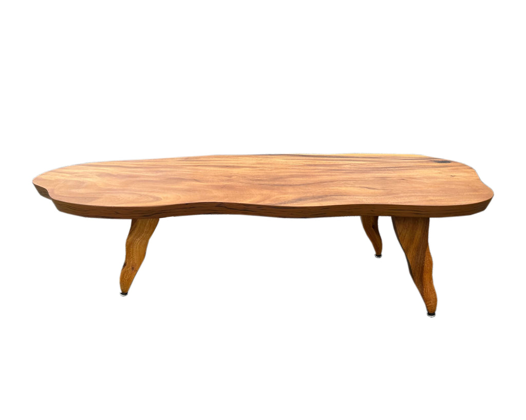 Mid-Century Wooden Biomorphic Coffee Table