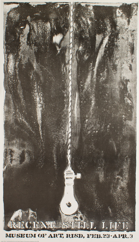 Jasper Johns 1966 RISD Museum of Art Poster