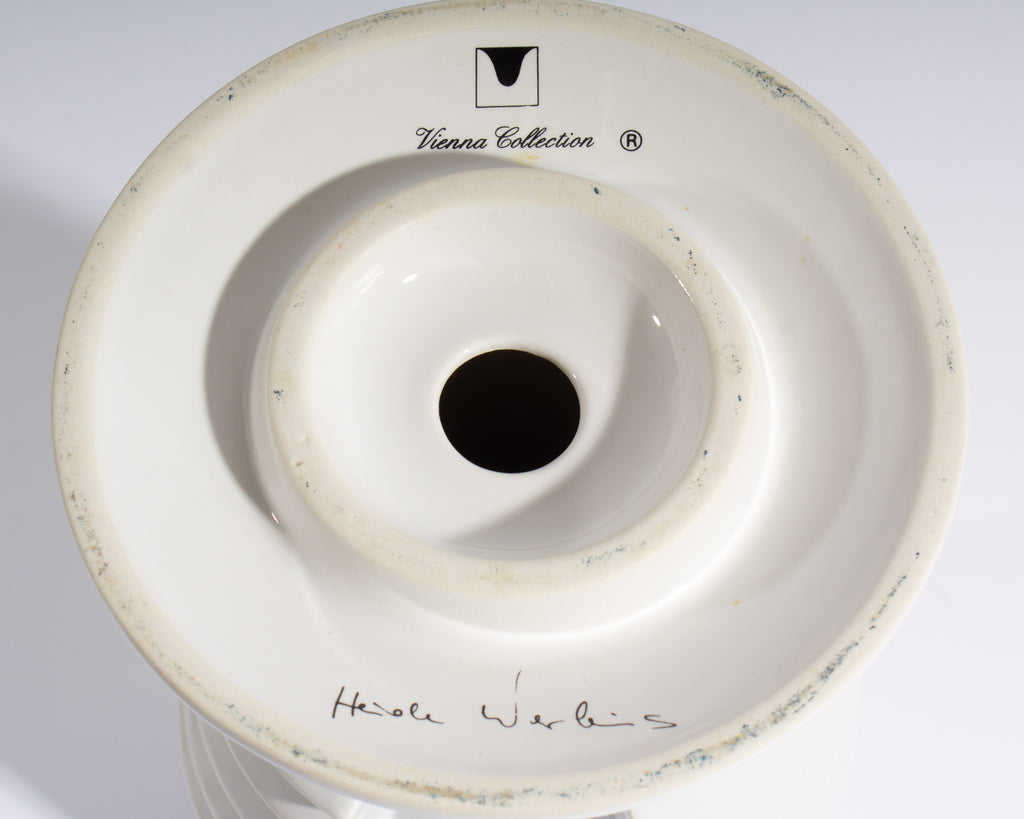 Heide Warlamis Vienna Collection Postmodern Porcelain Vase