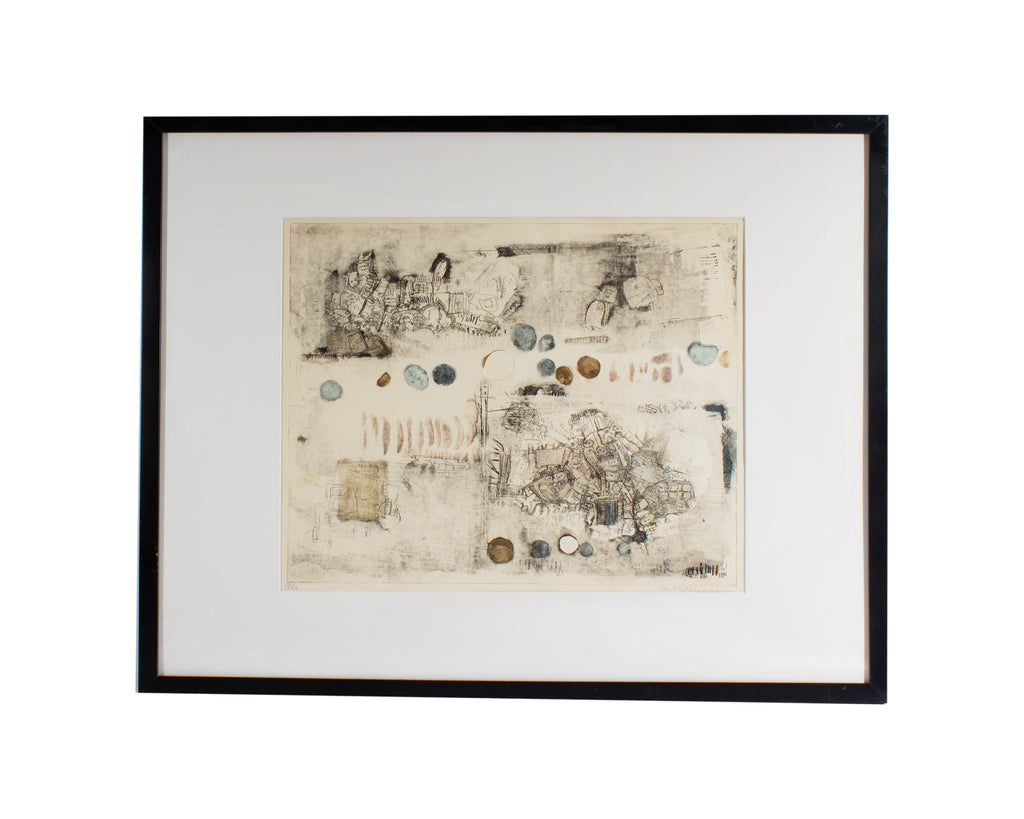 Mika Katayama Signed “Hide and Seek” Limited Edition Etching