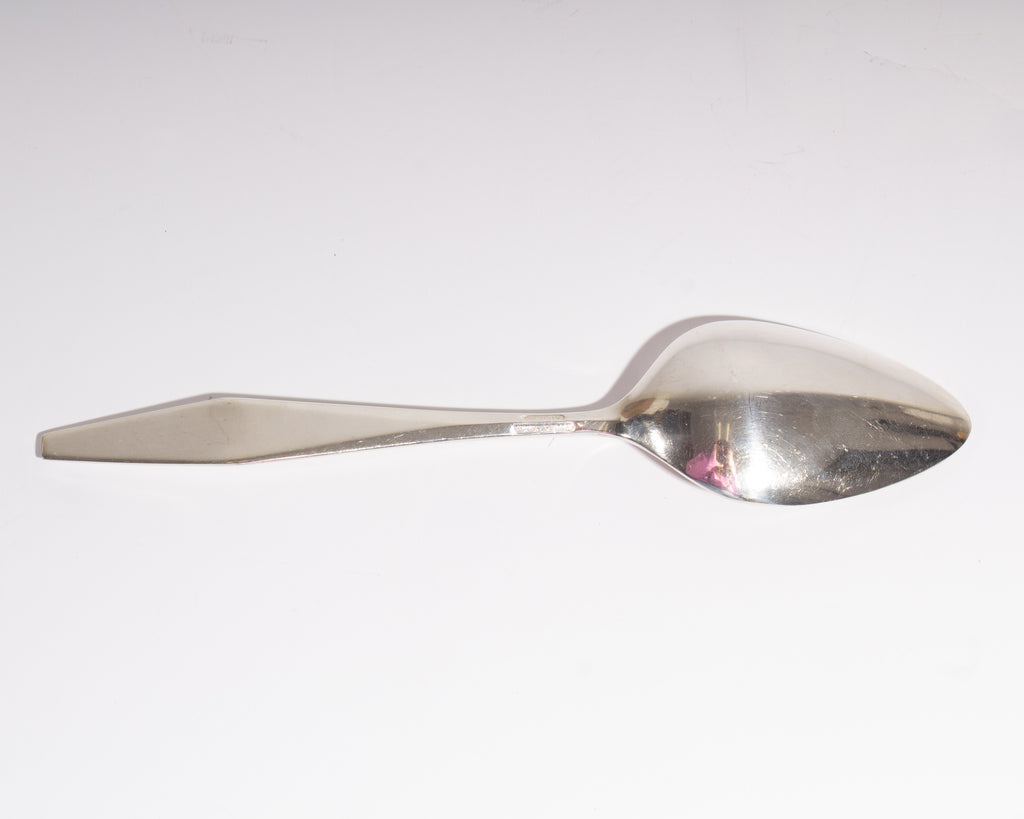Gio Ponti Red & Barton Sterling Silver Tablespoon Serving Spoon