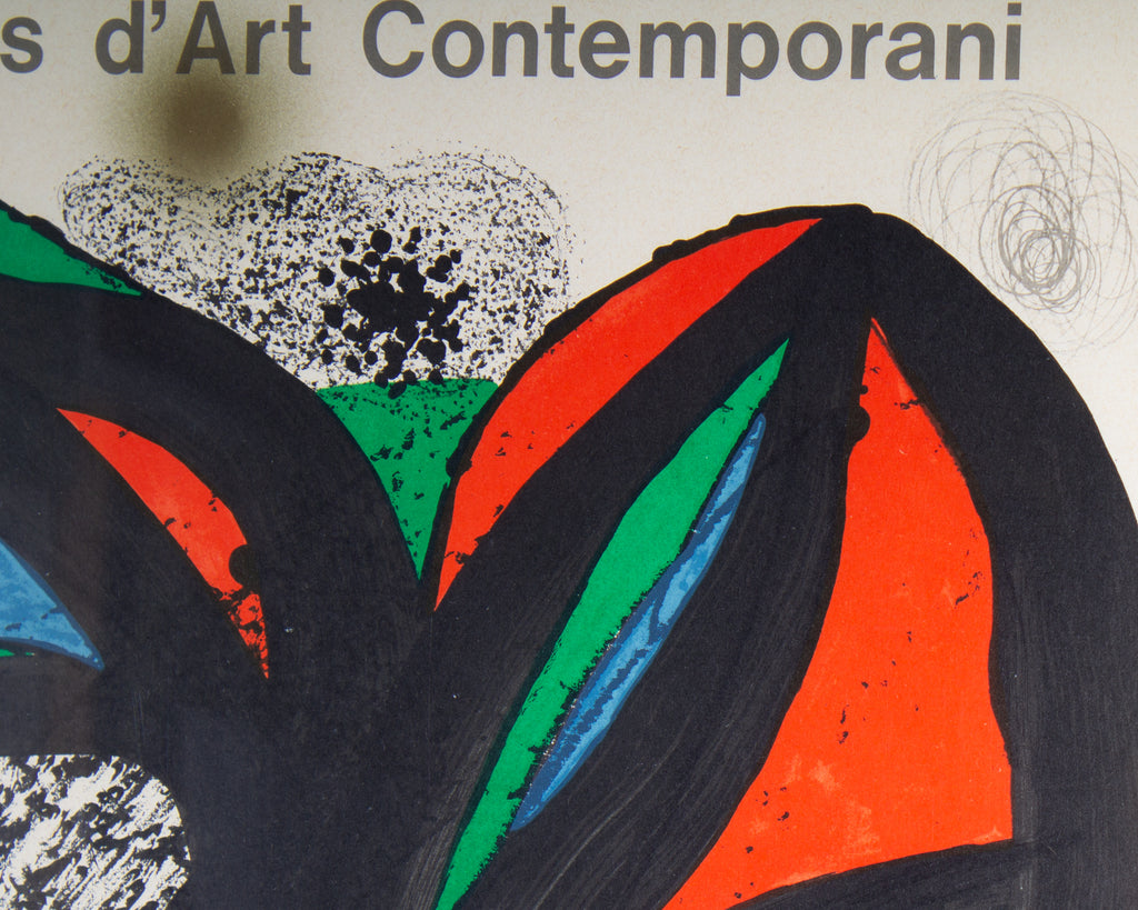Joan Miró 1975 Exhibition Lithograph Poster