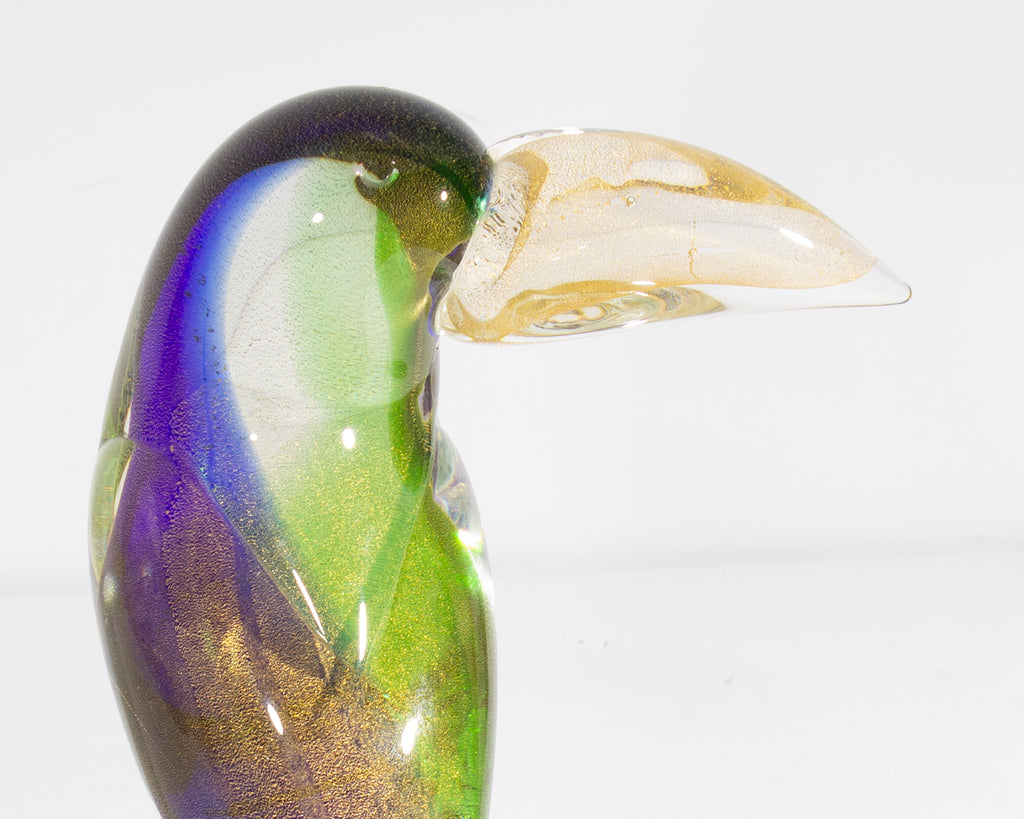 Vintage Murano Italian Art Glass Bird