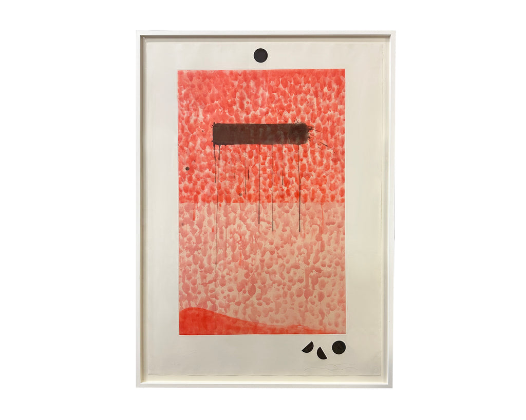 Shōichi Ida Signed 1993 Abstract Intaglio Print