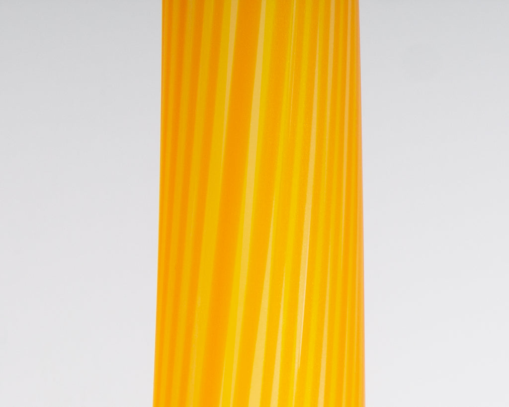 Tom Rupnicki Signed 2003 “Sun” Monumental Art Glass Vase