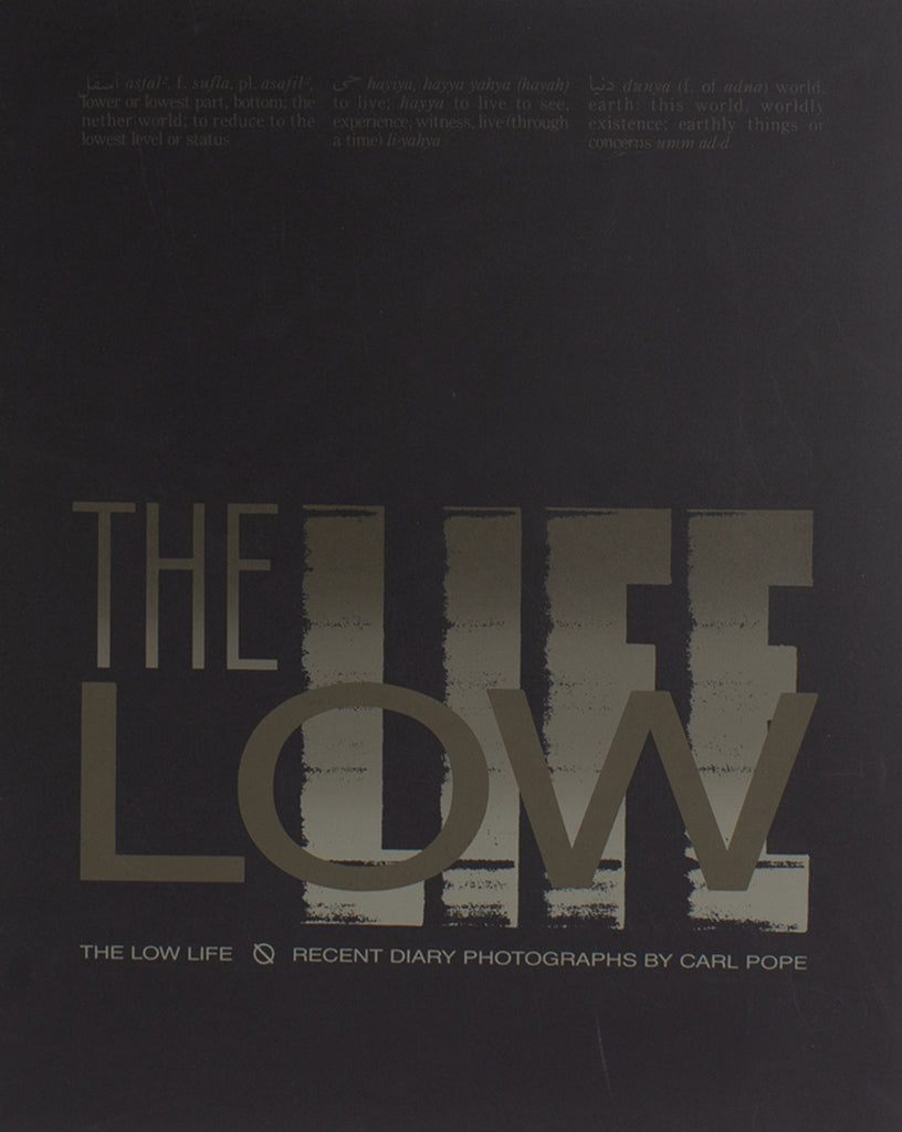 Carl Pope Jr. Signed 1983 “The Low Life” Serigraph Exhibition Poster