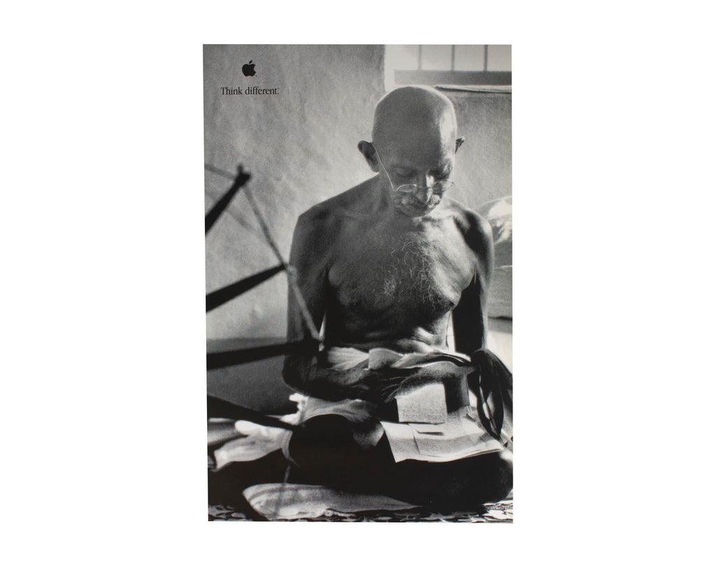 Apple “Think Different” 1998 Mahatma Gandhi Poster