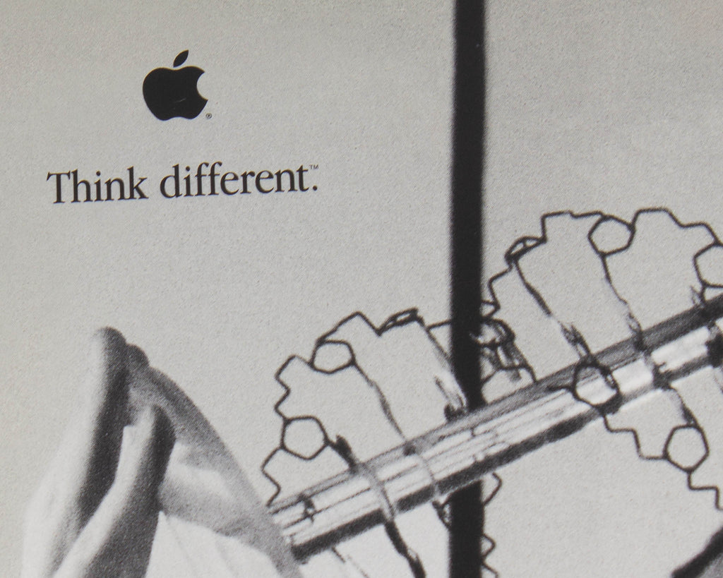 Apple “Think Different” 1998 James Watson Poster