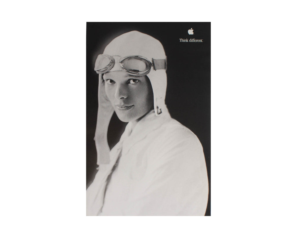 Apple “Think Different” 1998 Amelia Earhart Poster