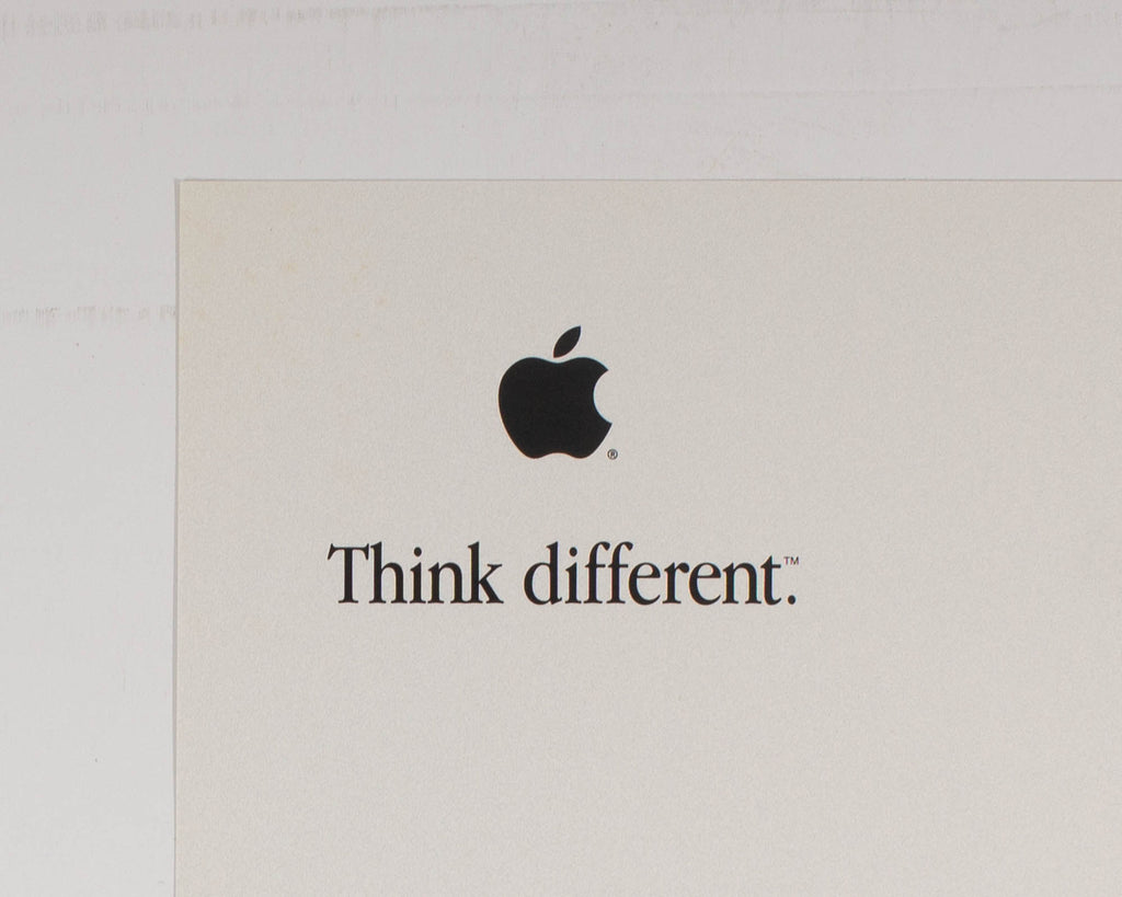 Apple “Think Different” 1998 Jim Henson Poster