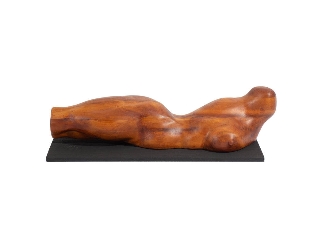 Paul Haskin 2009 Wood Nude Sculpture