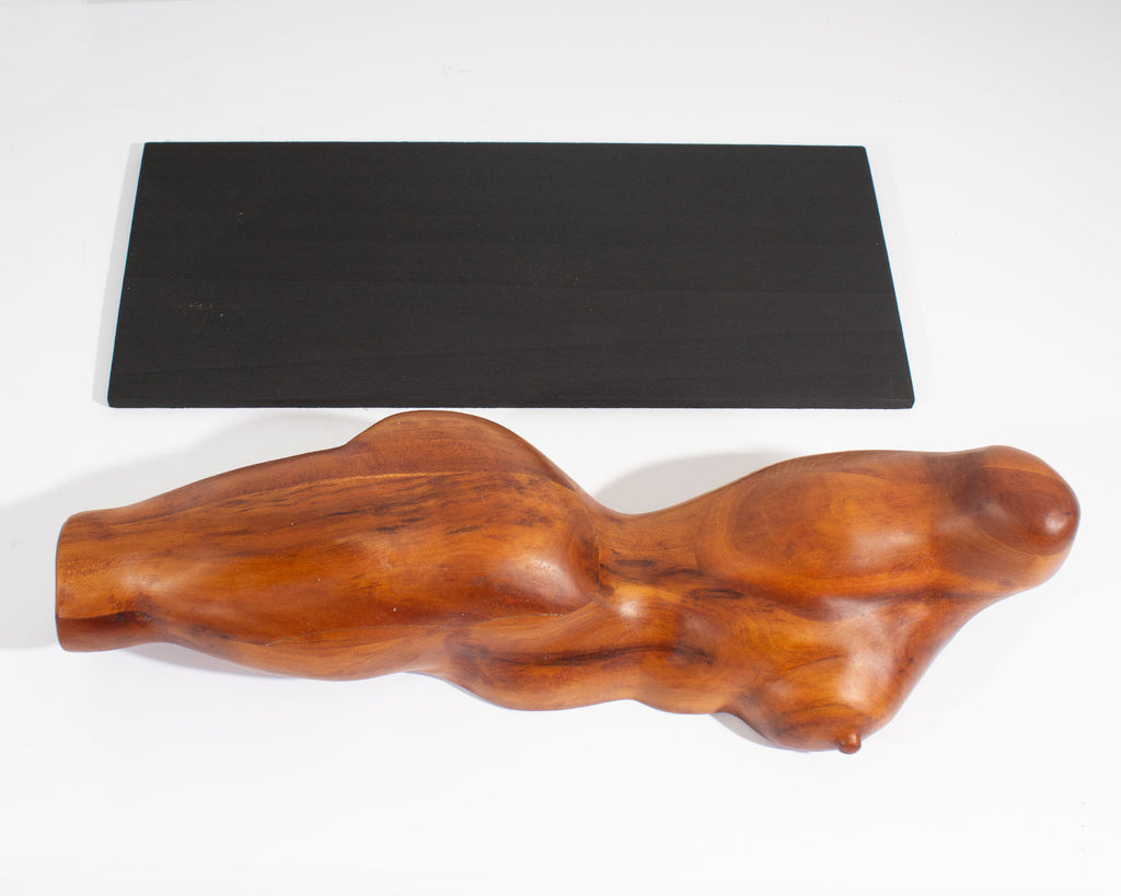 Paul Haskin 2009 Wood Nude Sculpture