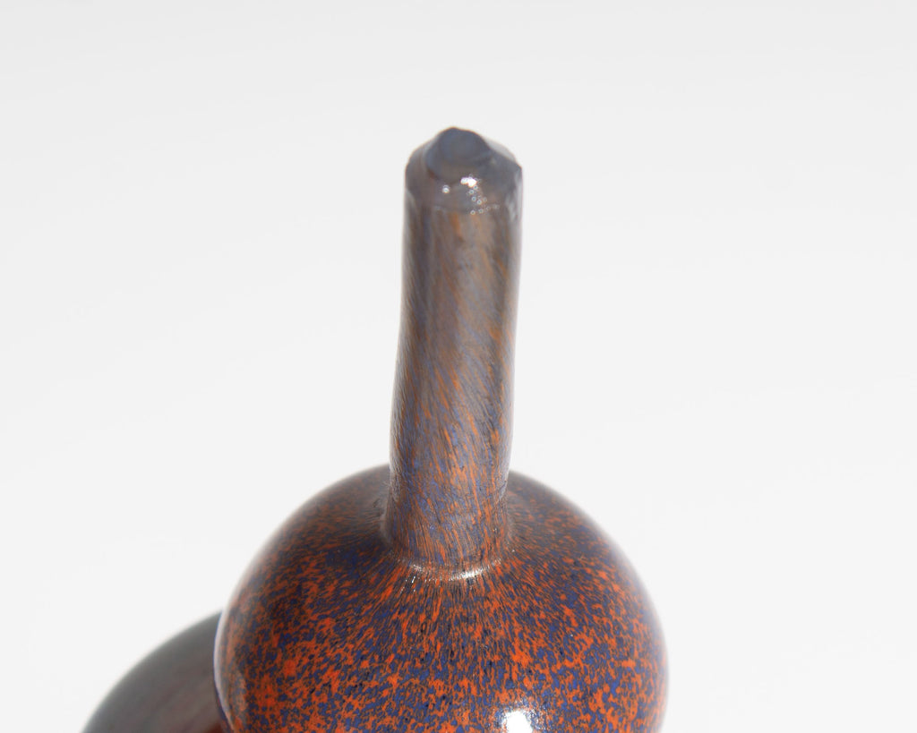 Eric Bladholm Signed 1994 Art Glass Decanter Bottle